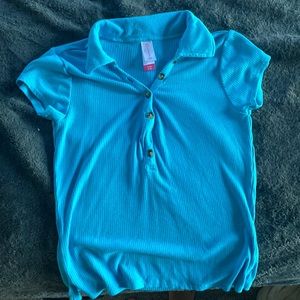 Blue polo brand No Boundaries